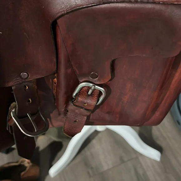 Leather Satchel - Picture 4 of 13